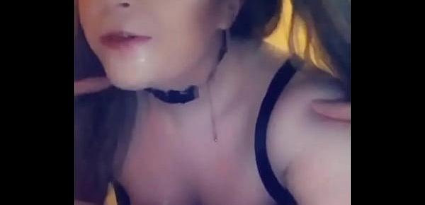  Amelia Skye gets facefucked for a big facial with pigtails - 18 year old slut